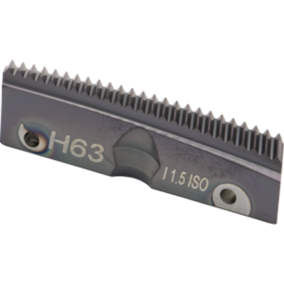 Picture of CARMEX H63 I 1.5 ISO MT7 Indexable Thread Mill Insert 1.50MM TiAlN Coating H6 Size
