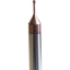 Picture of CARMEX MTS03009C3 0.25 ISO Thread Mill M1.2 x 0.25MM 0.03 Dia 0.12 Neck 0.11 Shank Internal 3 Flute 2xD1 AlTiN