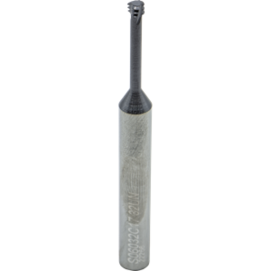 Picture of CARMEX MTS06032C17 32 UN Thread Mill 32.00TPI 0.12 Dia 0.69 Neck 0.23 Shank Internal 3 Flute 4xD1 AlTiN