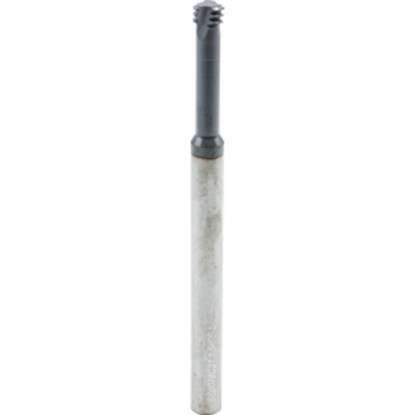 Picture of CARMEX MTS08078C31 1.5 ISO-L Thread Mill M10 x 1.50MM 0.30 Dia 1.24 Neck 0.31 Shank Internal 3 Flute 3xD1 AlTiN