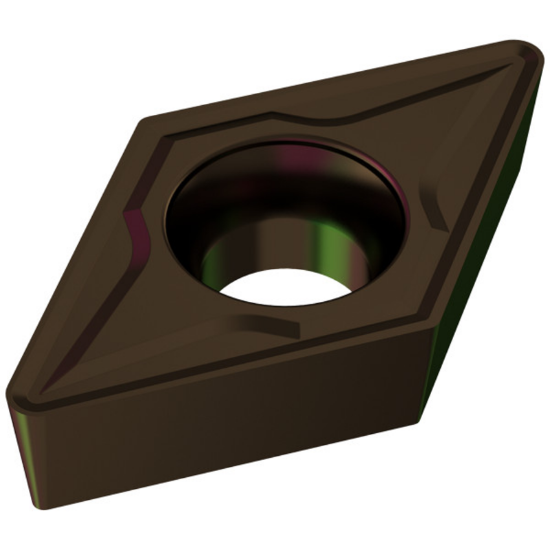 Picture of CERATIZIT DCMT32.52EN-SM CTCP135 Turning Insert 55.0° Positive 0.031 Corner Radius TiCN + Al2O3
