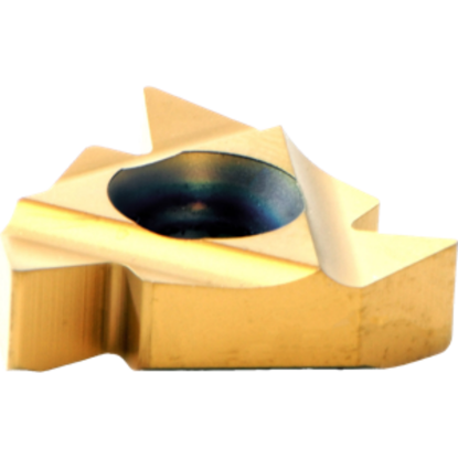 Picture of CARMEX 22ELN60P25C Threading Insert 5.00TPI - 7.00TPI 5.08MM - 3.63MM 60.0° External Left TiN ISO 22