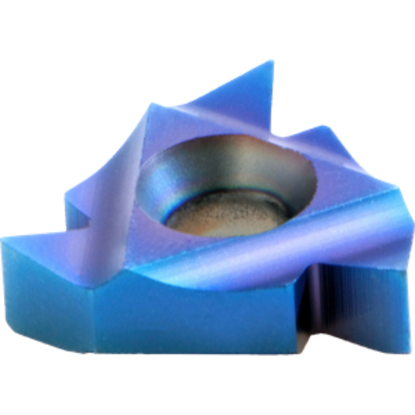Picture of CARMEX 22IRN55BLU Threading Insert 5.00TPI - 7.00TPI 5.08MM - 3.63MM 55.0° Internal Right Nano Coating ISO 22