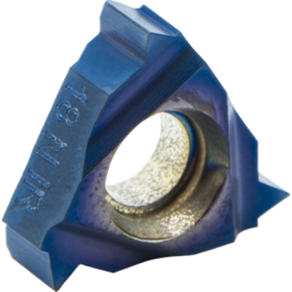 Picture of CARMEX 11IR18NPTBLU Threading Insert 18.00TPI NPT Internal Right Nano Coating ISO 11