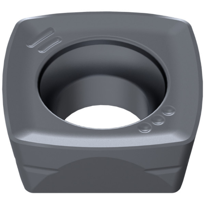Picture of CERATIZIT XDLX 09T308SR-M50 CTPP235 Milling Insert Square 0.031 Corner Radius TiAlTaN