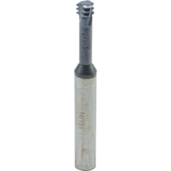 Picture of CARMEX MTS0312C87 16 UN Thread Mill 16.00TPI 0.26 Dia 0.87 Neck 0.31 Shank Internal 3 Flute 2xD1 AlTiN