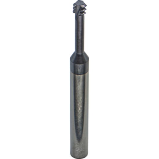 Picture of CARMEX MTS0250C75 20 UN Thread Mill 0.18 Dia 20.00TPI 0.75 Neck 2.50 OAL 3 Flute 3xD1 Internal AlTiN