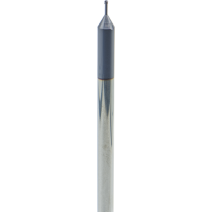 Picture of CARMEX MTS06016C4 0.4 ISO-L Thread Mill M2 x 0.04MM 0.06 Dia 0.18 Neck 0.23 Shank Internal 3 Flute 2xD1 AlTiN