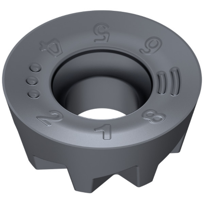 Picture of CERATIZIT RPHX 10T3M8SN-M50 CTPP235 Milling Insert Round 0.197 Corner Radius TiAlTaN