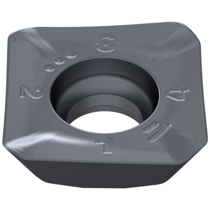 Picture of CERATIZIT SFKT 1204AFSR-M50 CTPM240 Milling Insert Square 0.039 Corner Radius TiAlTaN