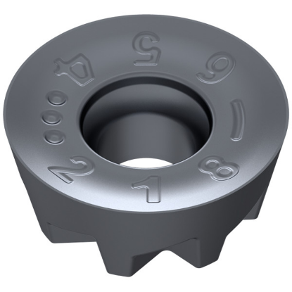Picture of CERATIZIT RPNX 10T3M8SN-F50 CTPP235 Milling Insert Round 0.197 Corner Radius TiAlTaN
