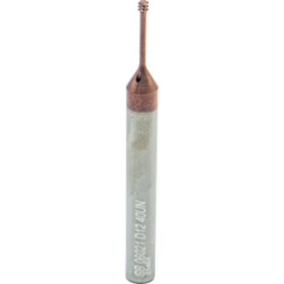 Picture of CARMEX MTSB 06021 D12 40 UN Thread Mill 0.08 Dia 40.00TPI 0.47 Neck 2.30 OAL 4 Flute 4xD1 Internal AlTiN