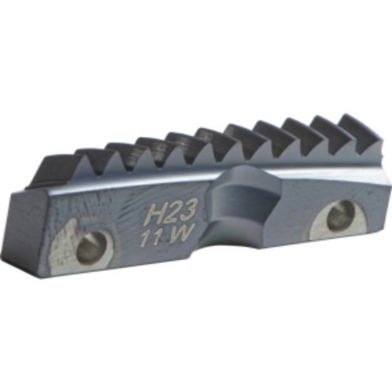 Picture of CARMEX H23 - 11 W MT7 Indexable Thread Mill Insert 11.00TPI TiAlN Coating H2 Size