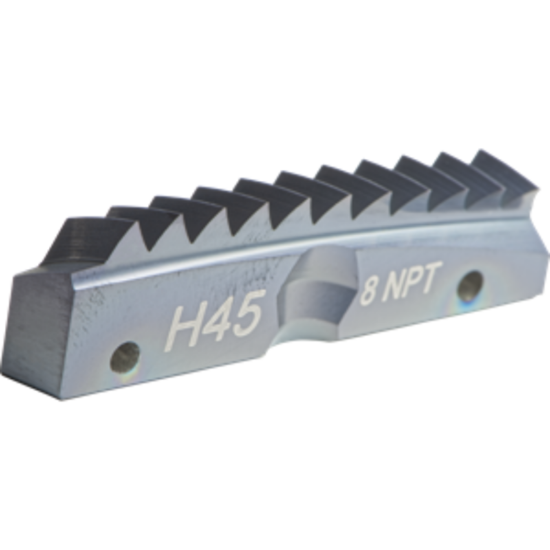 Picture of CARMEX H45 - 8 NPT MT7 Indexable Thread Mill Insert 8.00TPI TiAlN Coating H4 Size