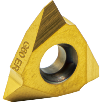 Picture of CARMEX 16VERG60MXC Threading Insert 8.00TPI - 14.00TPI 3.18MM - 1.81MM 60.0° External Right TiCN + TiN ON Edge 3