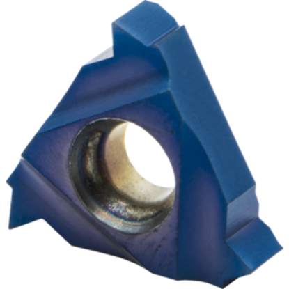 Picture of CARMEX 16IR115NPTBLU Threading Insert 11.50TPI NPT Internal Right Nano Coating ISO 16