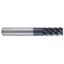 Picture of YG-1 UGMH07974 DIA 1 SH 1.00 LOC 1.2500 OAL 4.00 End Mill Standard Flute Variable Helix Carbide TiAlN Single End Corner Radius 0.0600 1.52MM TitaNox Power End Mill