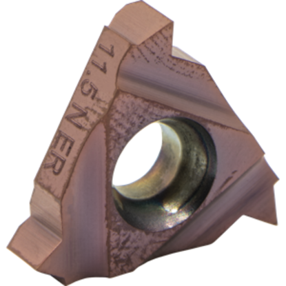 Picture of CARMEX 16ER115NPTHBA Threading Insert 11.50TPI NPT External Right Nano Coating ISO 16