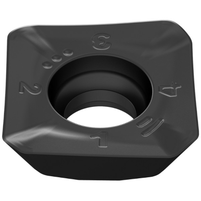 Picture of CERATIZIT SFKT 1204AFSR-M50 CTCP230 Milling Insert Square 0.039 Corner Radius TiCN + Al2O3