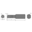 Picture of EVEREDE Tool CB2605 Triangle Boring Bar Dia0.6250 Positive 0.2030 5.16MM Cutter Dia