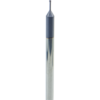 Picture of CARMEX MTS06016C6 56 UN-L Thread Mill 56.00TPI 0.06 Dia 0.26 Neck 0.23 Shank Internal 3 Flute 3xD1 AlTiN