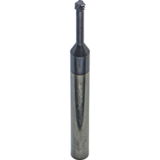 Picture of CARMEX MTS0250C59 32 UN Thread Mill 0.14 Dia 32.00TPI 0.59 Neck 2.50 OAL 3 Flute 3xD1 Internal AlTiN