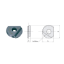Picture of DIJET BME-0375(A) JC8003 Milling Insert Ball Mill 0.375 Corner Radius PVD Special