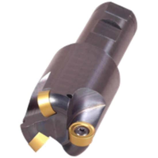 Picture of DIJET DDM-2100AR-5.9-S125 Milling Cutter Button Cutter 1.000 Cutter Diameter Weldon 1.250 Shank 8.190 OAL 2 Flute