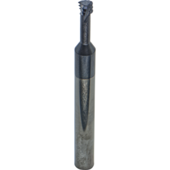Picture of CARMEX MTS0250C55 20 UN Thread Mill 0.18 Dia 20.00TPI 0.55 Neck 2.50 OAL 3 Flute 2xD1 Internal AlTiN