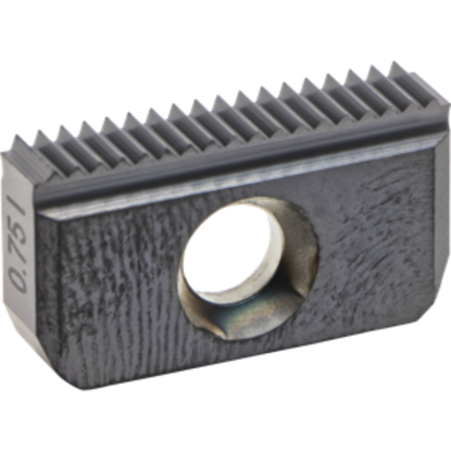 Picture of CARMEX 14 I 0.75 ISO MT7 Indexable Thread Mill Insert 0.75MM TiAlN Coating 14 Size