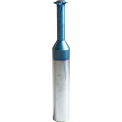 Picture of CARMEX MTI0500D11 8 ACME Thread Mill 8.00TPI 0.41 Dia 1.10 Neck 0.50 Shank Internal 4 Flute AlTiN