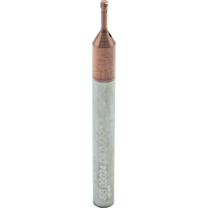 Picture of CARMEX MTSB 06024 D6 0.5 ISO Thread Mill 0.09 Dia 0.50MM 0.26 Neck 2.30 OAL 4 Flute 2xD1 Internal AlTiN