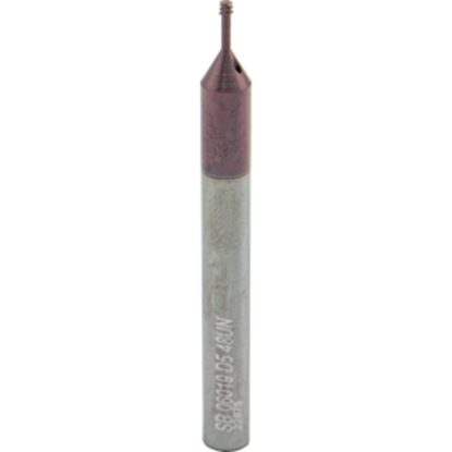 Picture of CARMEX MTSB 06019 D5 48 UN Thread Mill 48.00TPI 0.07 Dia 0.22 Neck 0.23 Shank Internal 4 Flute 2xD1 AlTiN