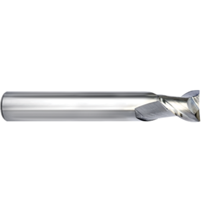 Picture of GORILLA MILL GMA34F2	 DIA 3/4" SH 0.7500 LOC 1.50 OAL 4.00 End Mill Standard Flute Variable Helix Carbide Uncoated Single End Square Sharp SILVERBack