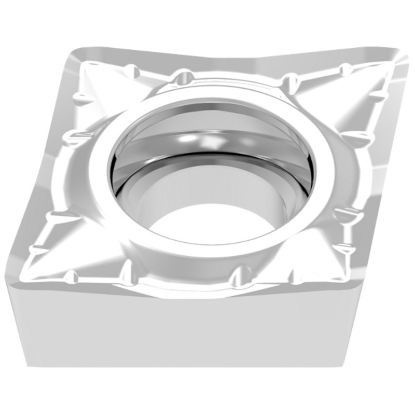 Picture of CERATIZIT CCGT 431FN-25Q H210T Indexable, Turning Insert 80.0 ° Positive 0.016 Radius