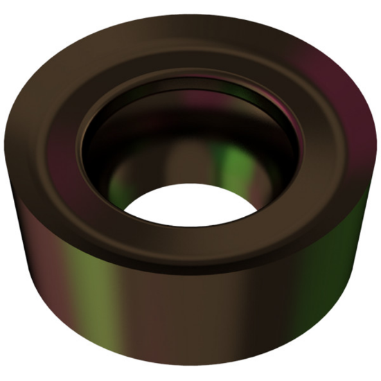Picture of CERATIZIT RCGT 0803MOEN-SM CTCP135 Turning Insert Round 0.157 Corner Radius TiCN + Al2O3