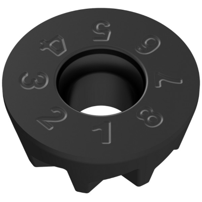 Picture of CERATIZIT RPHX 10T3M8SN CTCK215 Milling Insert Round 0.197 Corner Radius TiCN + Al2O3