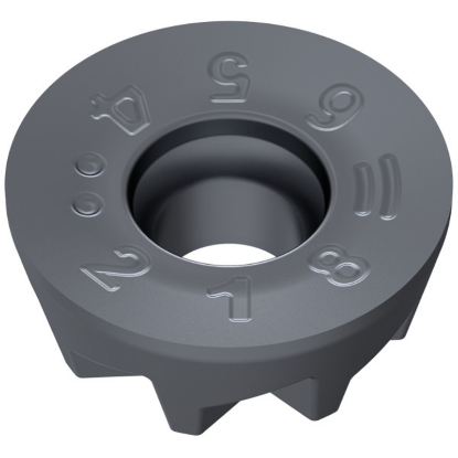Picture of CERATIZIT RPHX 10T3M8EN-M30 CTPM240 Milling Insert Round 0.197 Corner Radius TiAlTaN