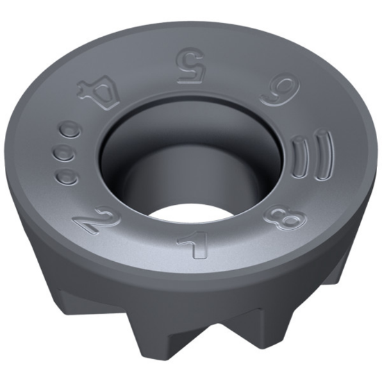 Picture of CERATIZIT RPHX 1204M8SN-M50 CTPM240 Milling Insert Round 0.236 Corner Radius TiAlTaN