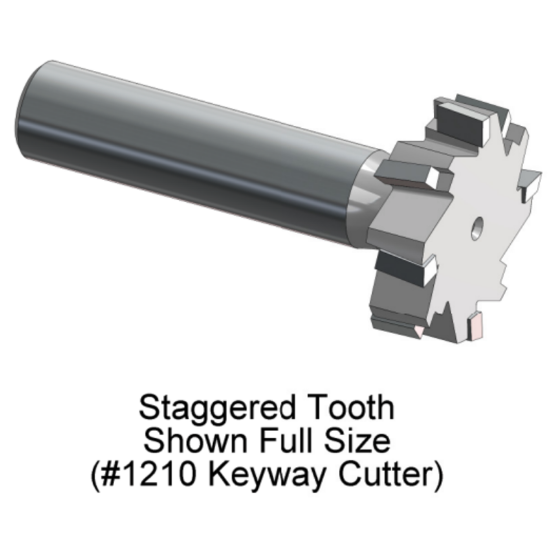 Picture of AB ToolS KT175-5-45-118R 1.75 X .50 W/.118RAD 45DEG 8 Staggered