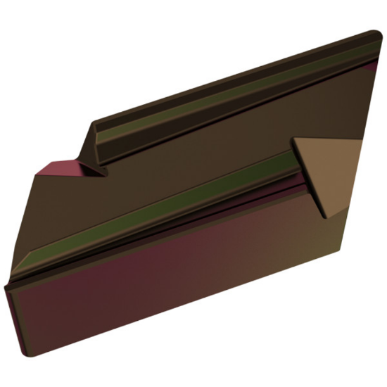 Picture of CERATIZIT KNUX3332ER-11 CTCP135 Turning Insert 55.0° 0.040 Corner Radius TiCN + Al2O3