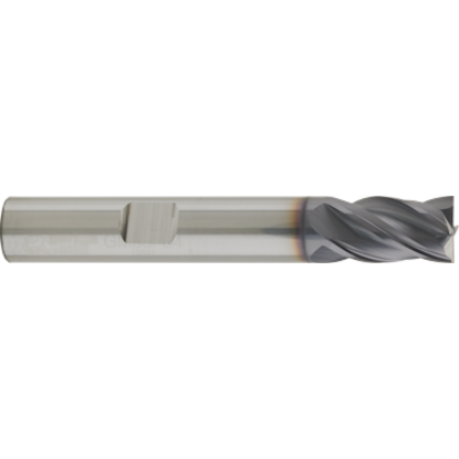 Picture of GORILLA MILL GM34F4WF	 DIA 3/4" SH 0.7500 LOC 1.50 OAL 4.00 End Mill Standard Flute Variable Helix Carbide TiAlN Single End Square Sharp