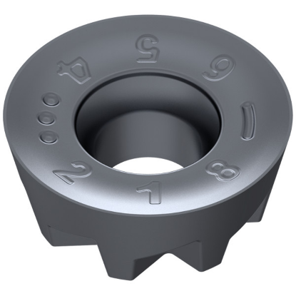 Picture of CERATIZIT RPNX 1204M8SN-F50 CTPP235 Milling Insert Round 0.236 Corner Radius TiAlTaN