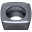 Picture of CERATIZIT XDLX 09T308SR-M50 CTPM225 Milling Insert Square 0.031 Corner Radius TiAlTaN