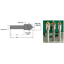 Picture of EVEREDE Tool IND-19-1-375 Triangle 100.0°, Countersink Cylindrical 0.5000 Positive 1.0000 25.40MM Cutter Dia