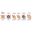 Picture of NINE N9MT080204CT NC40 Indexable Drill Positive TiN