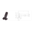 Picture of K-Tool A-1386XL Square 45.0°, Chamfer Mill End Mill Weldon 1.0000 Positive 2.0000 50.80MM Cutter Dia