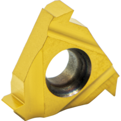 Picture of CARMEX 16IL12ABUTMXC Threading Insert 12.00TPI Buttress Internal Left TiCN + TiN ISO 16