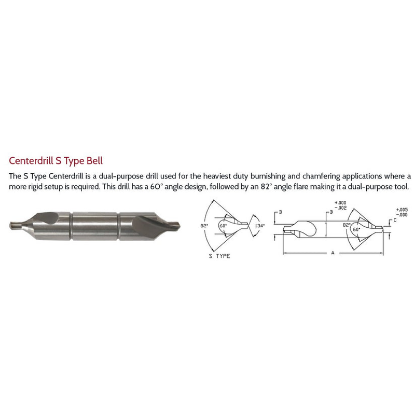 Picture of LINK 11-L2-047 11S Type LH DED HSS Center Drill