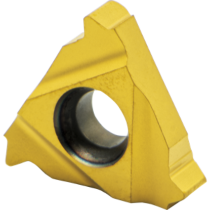 Picture of CARMEX 16IR10APIRDMXC Threading Insert 10.00TPI Round Internal Right TiCN + TiN ISO 16